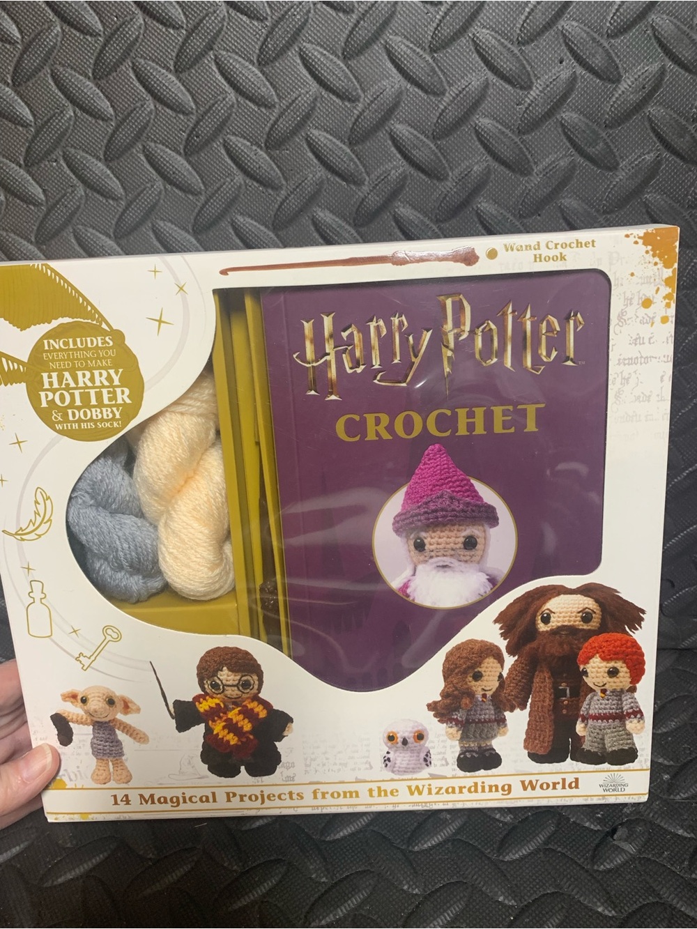 Harry Potter Crochet kit. Patterns for 14 different projects. New.